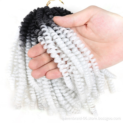 Smart Braid Ombre Color Hair Extension Braids Crochet Braiding Hair New Style Spring Twist Hair Synthetic
